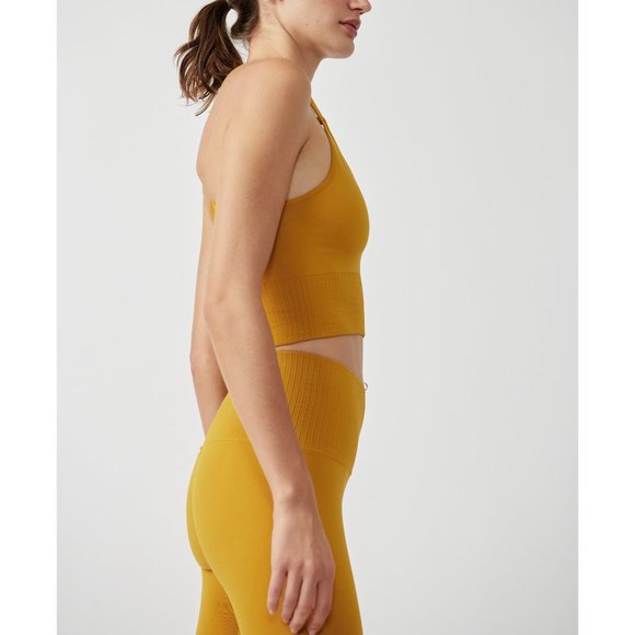 🎉LAST CHANCE🎉 FP MOVEMENT Good Karma Crop Tank / Honey Mallow - Picture 2 of 6